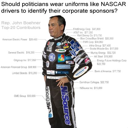 politicians sponsors